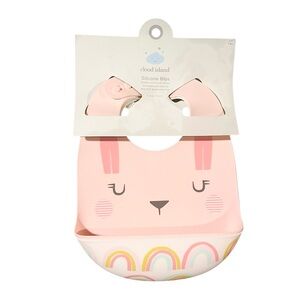 Cloud Island 2pk Silicone Bibs